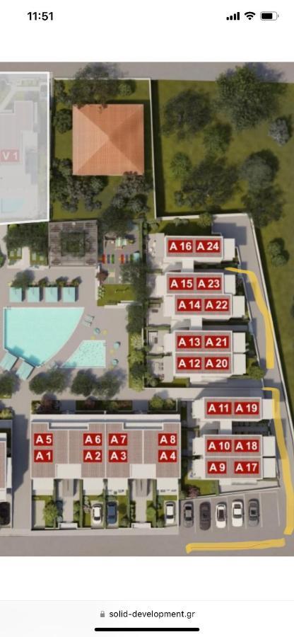 Olea Luxury Apartments Никити Екстериор снимка